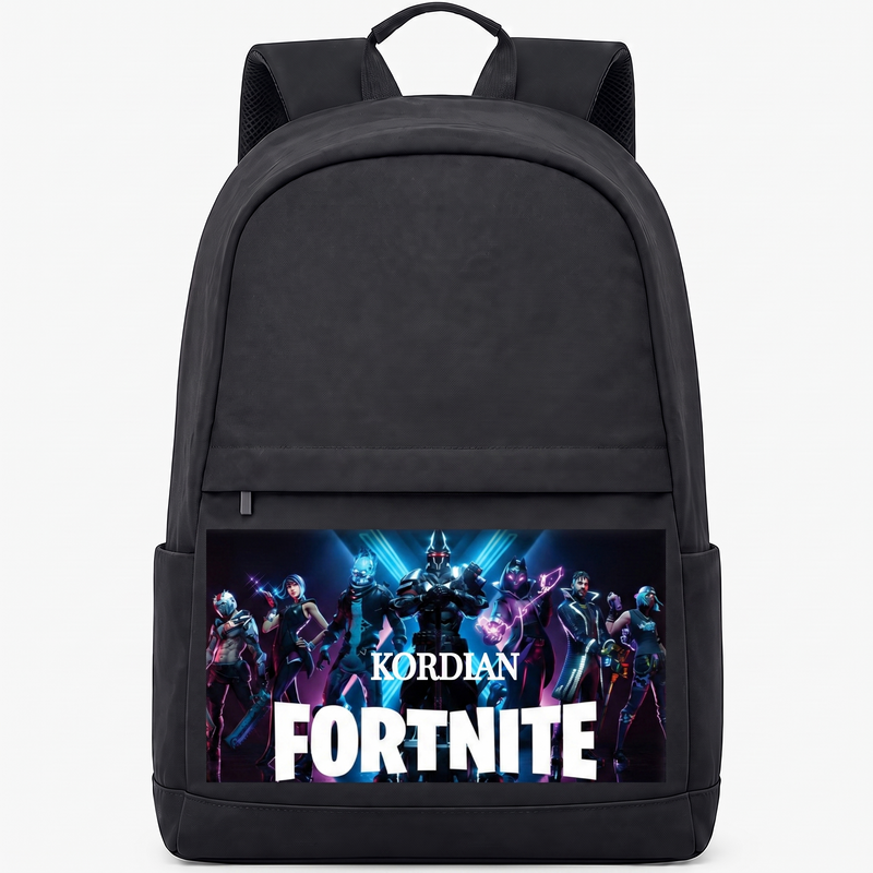 Personalizowany plecak szkolny z motywem Fortnite