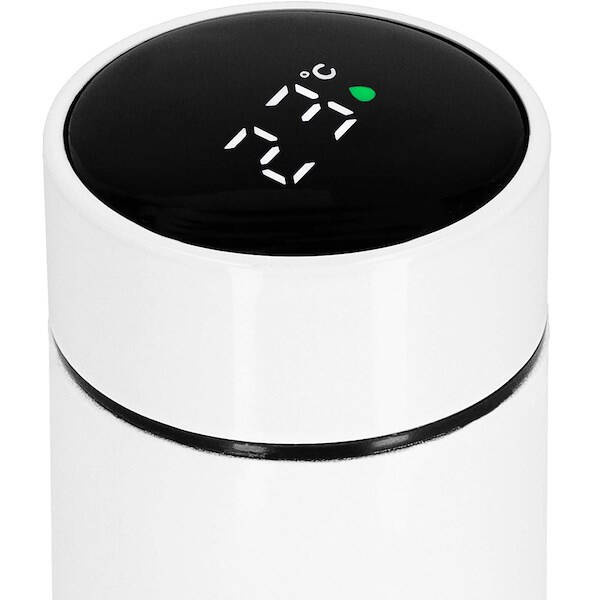 Kubek termiczny z wyświetlaczem LED i nadrukiem UV – idealny prezent dla fana Labubu