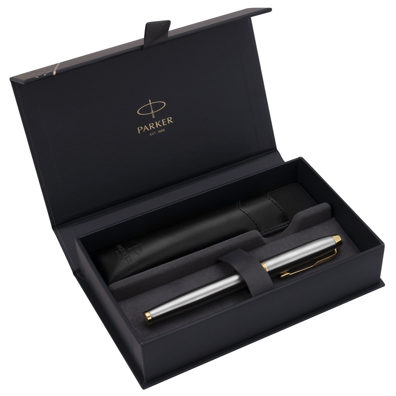 Pióro wieczne Parker I.M. Brushed Metal GT z grawerem