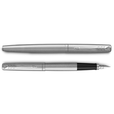 Pióro wieczne Parker Jotter CT ze szczotkowanego metalu w etui