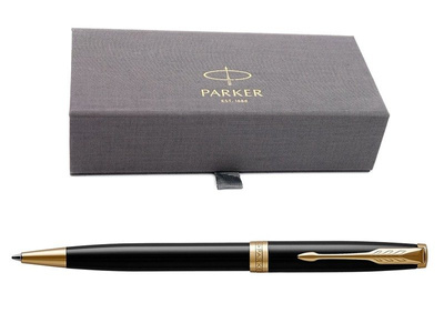 Długopis Parker Sonnet GT Czarny Lacquer w eleganckim etui PARKER